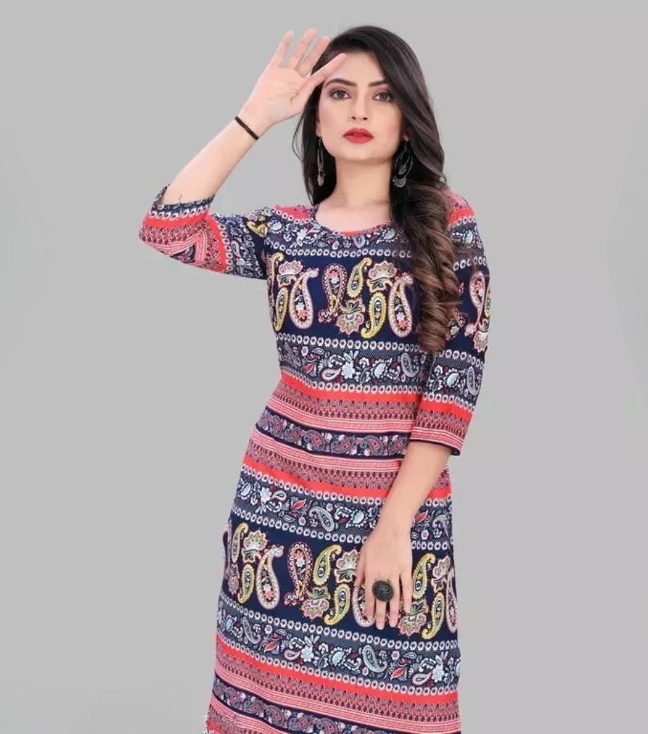 American Crepe Kurti 1