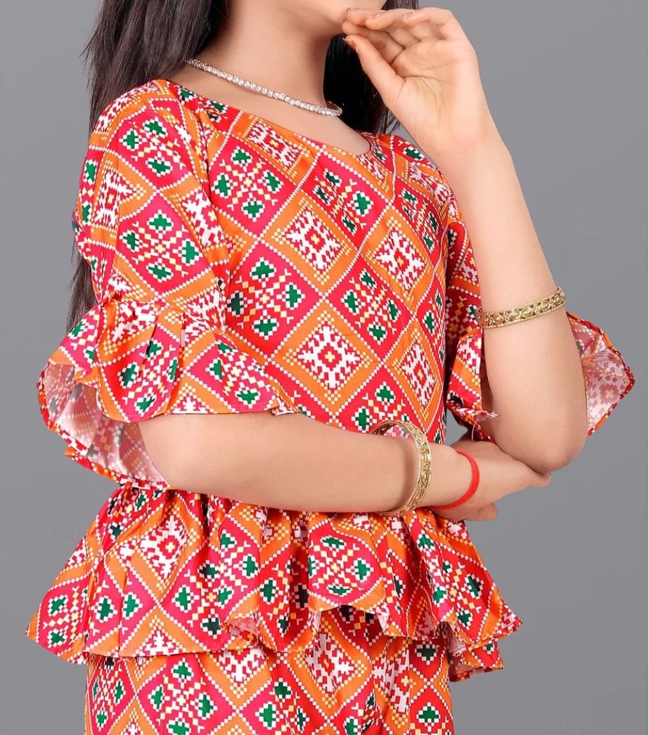 Girl Top And Sharara 4