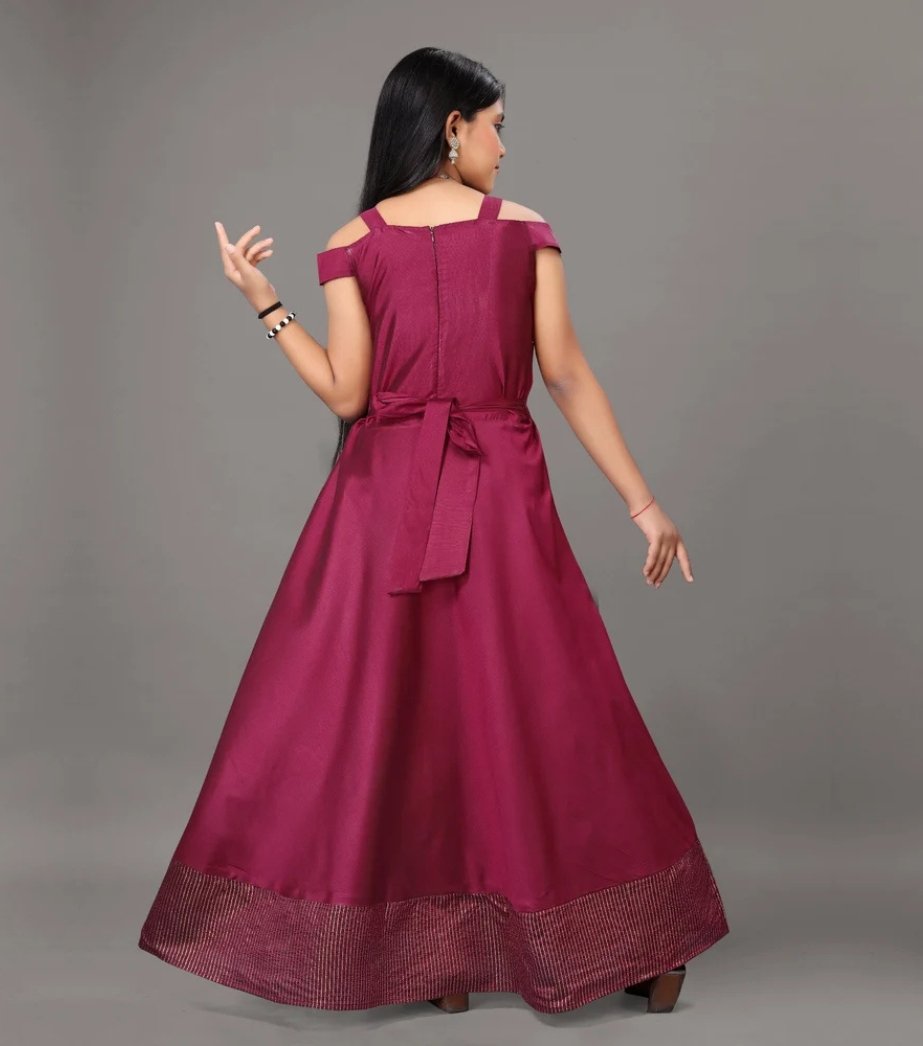 Girls Party Wear Gowns 4
