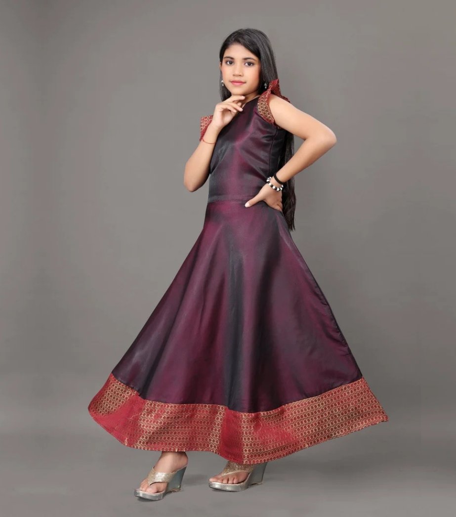 Girls Party Wear Gowns 5