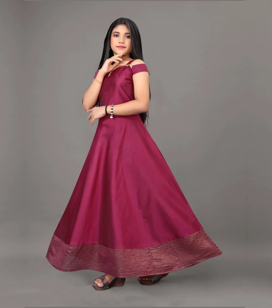 Girls Party Wear Gowns 6
