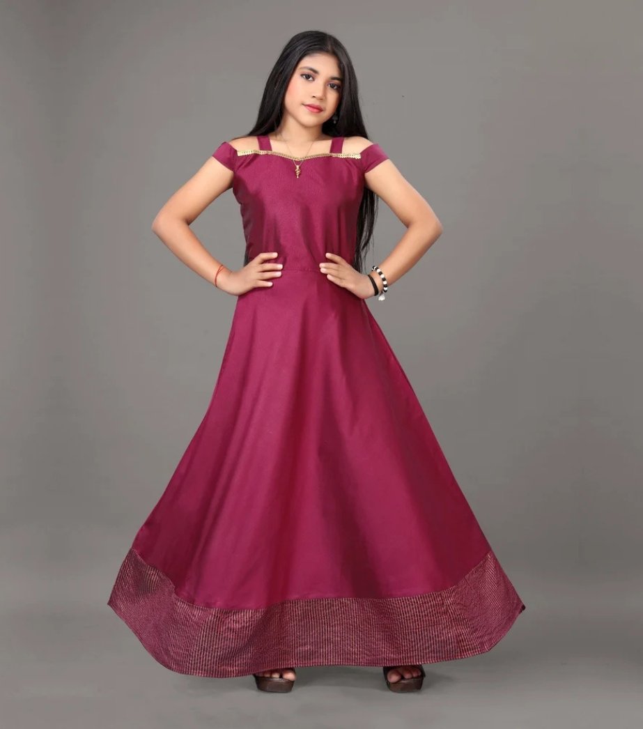 Girls Party Wear Gowns 8