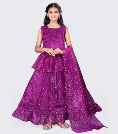 Kids Designer Lehenga Choli 1