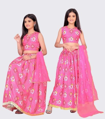 Kids Designer Lehenga Choli 5