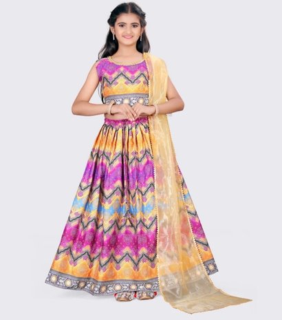 Kids Girls Lehenga Choli 2