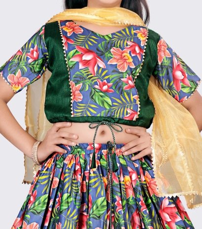 Kids Girls Lehenga Choli 6