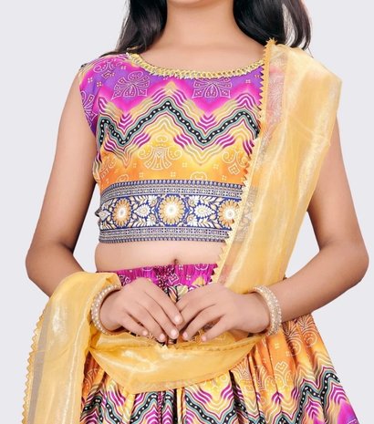 Kids Girls Lehenga Choli 7