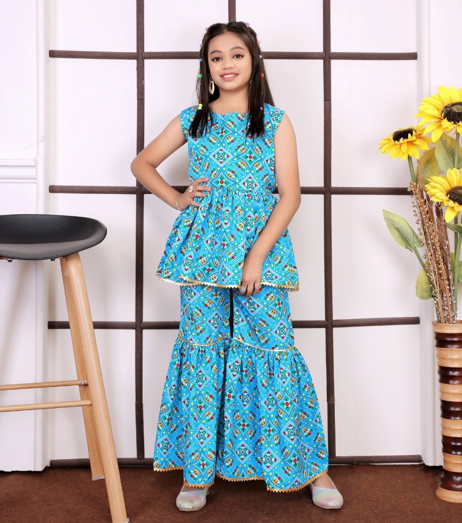 Kids Girls Sharara 1
