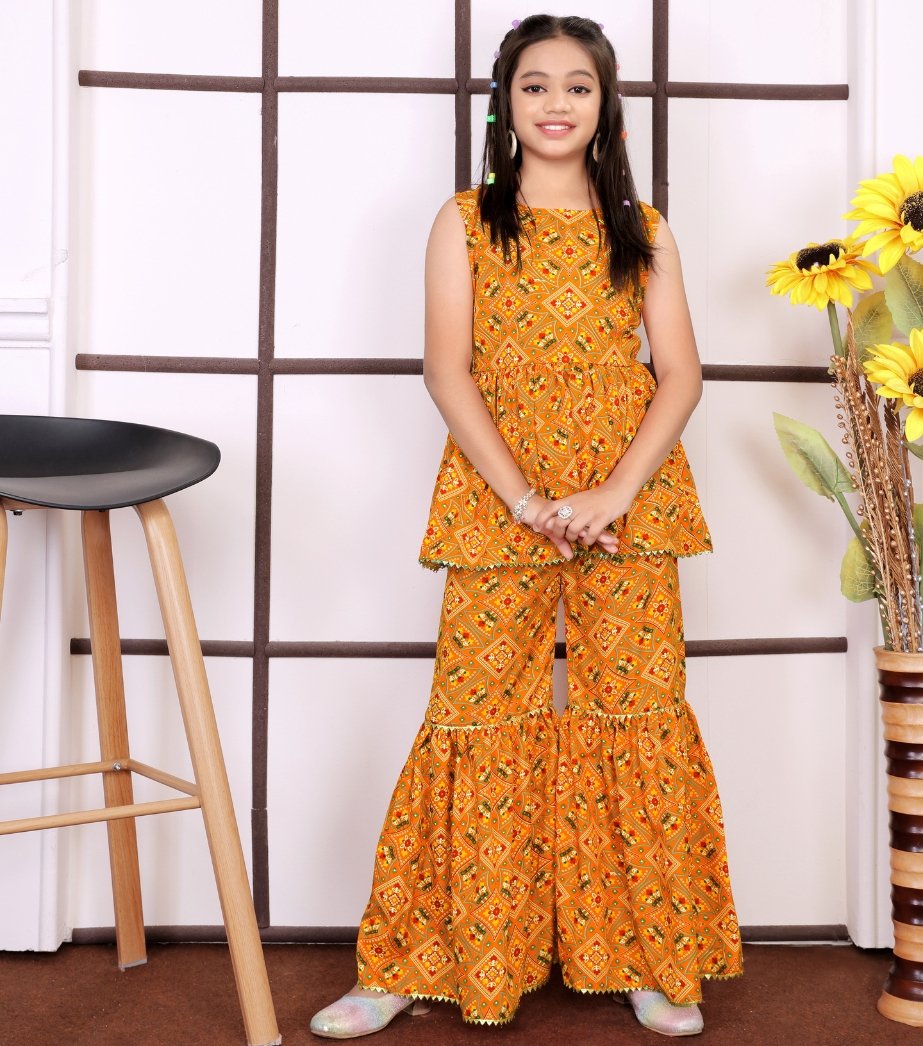 Kids Girls Sharara 2