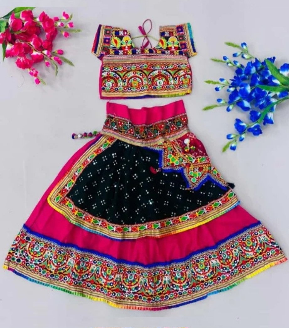 Navratri Traditional Double Layered Lehenga 2
