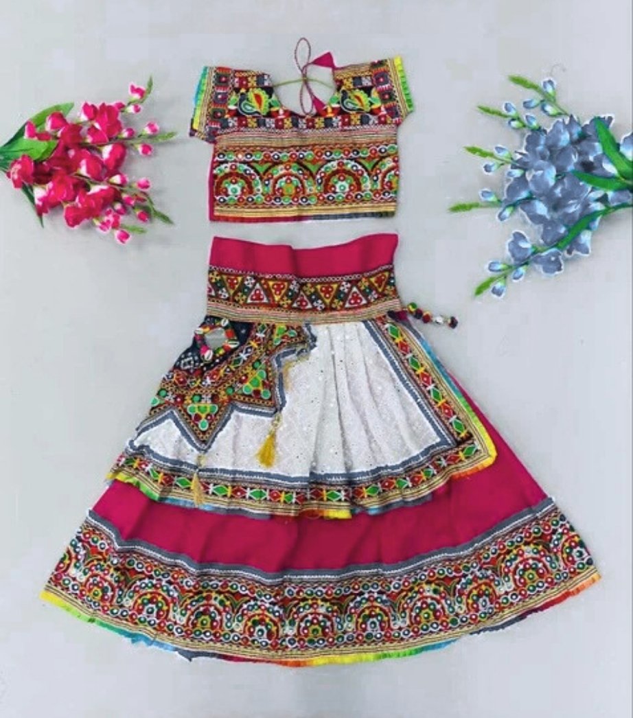 Navratri Traditional Double Layered Lehenga